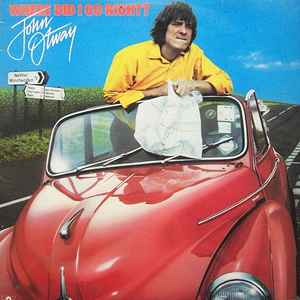 John Otway - Where Did I Go Right? - Used Vinyl Record image 1