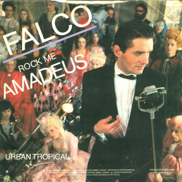 Falco - Rock Me Amadeus - Used Vinyl Record 7" image 3