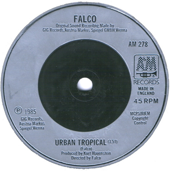 Falco - Rock Me Amadeus - Used Vinyl Record 7" image 5