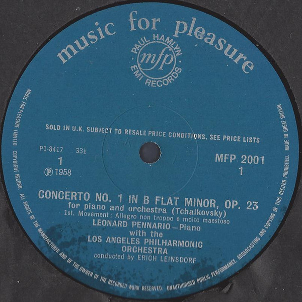 Pyotr Ilyich Tchaiko - Piano Concerto No. 1 In B Flat Minor - Used Vi image 3