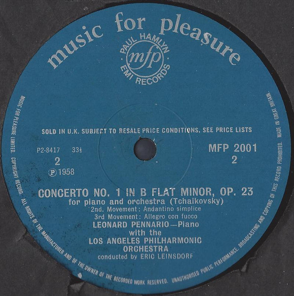 Pyotr Ilyich Tchaiko - Piano Concerto No. 1 In B Flat Minor - Used Vi image 4