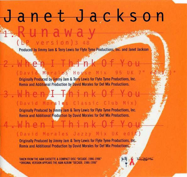 Janet Jackson - Runaway - Used CD image 2