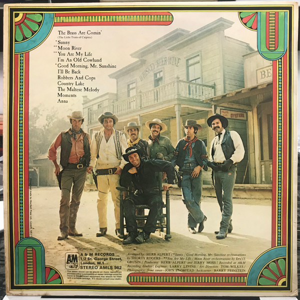 Herb Alpert & The Ti - Brass Are Comin' - Used Vinyl Record image 2