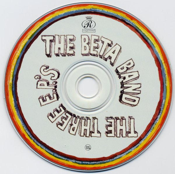 Beta Band - Three E.P.'s - Used CD image 3