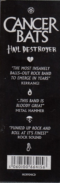 Cancer Bats - Hail Destroyer - CD image 5