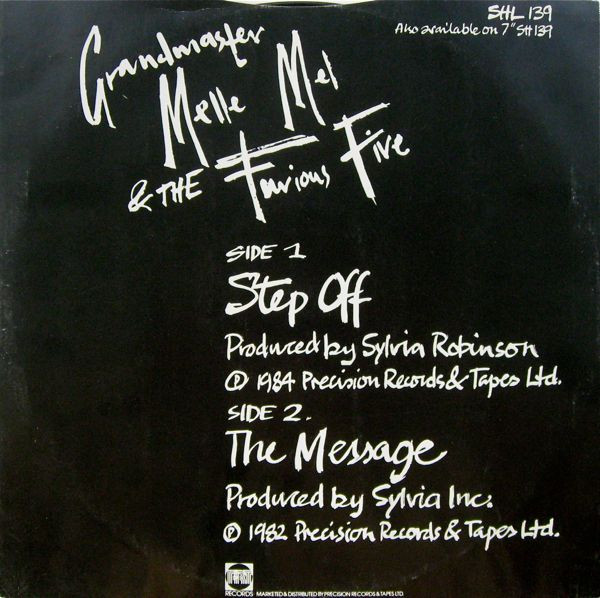 Grandmaster Melle Me - Step Off - Used Vinyl Record 12" image 2
