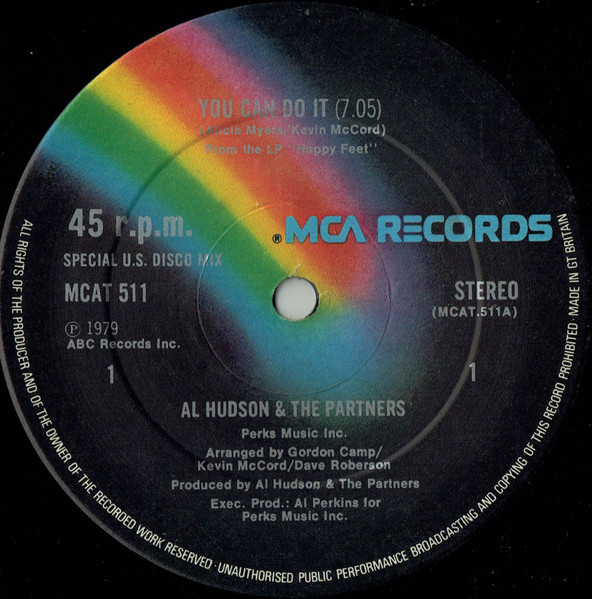 Al Hudson & The Part - You Can Do It - Used Vinyl Record 12" image 3