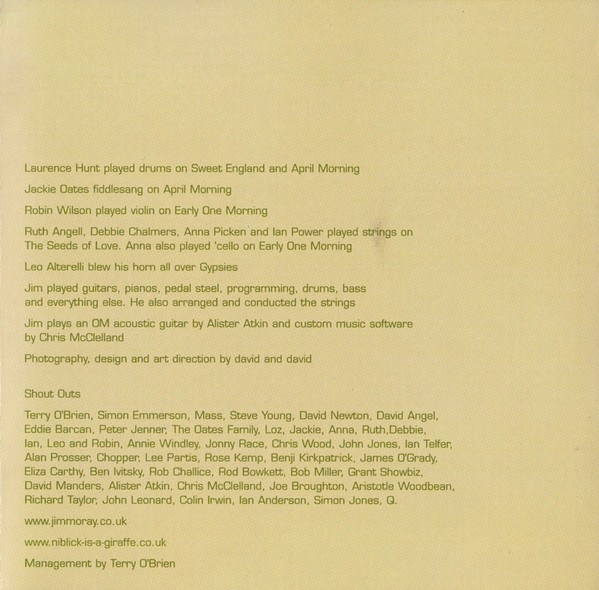 Jim Moray - Sweet England - Used CD image 12