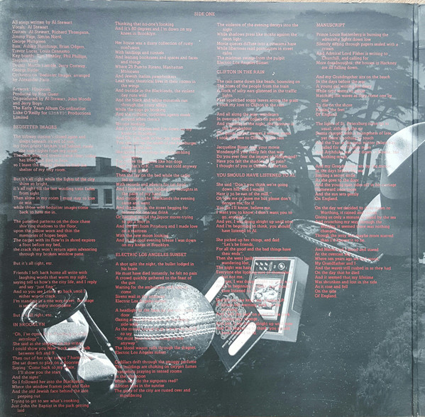 Al Stewart - Early Years - Used Vinyl Record image 2