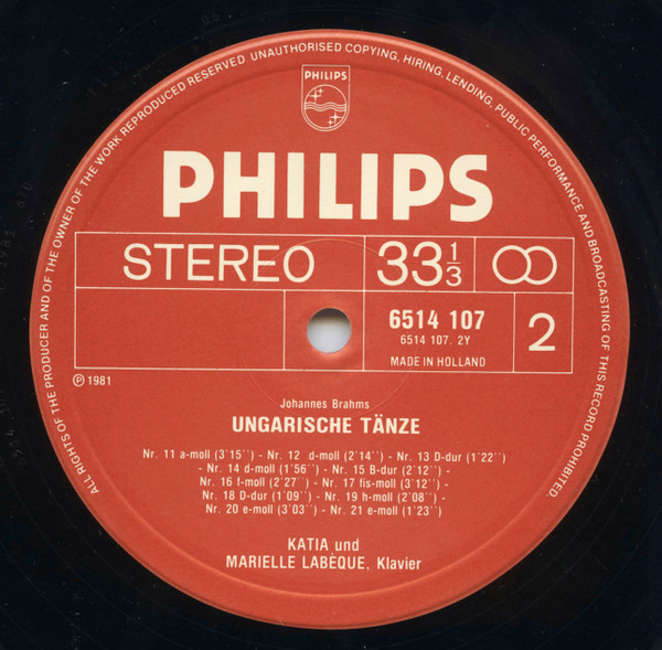 Johannes Brahms - Hungarian Dances = Die Ungarischen Tanze = Les 21 image 4