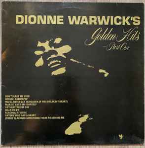 Dionne Warwick - Golden Hits Part One - Used Vinyl Record image 1