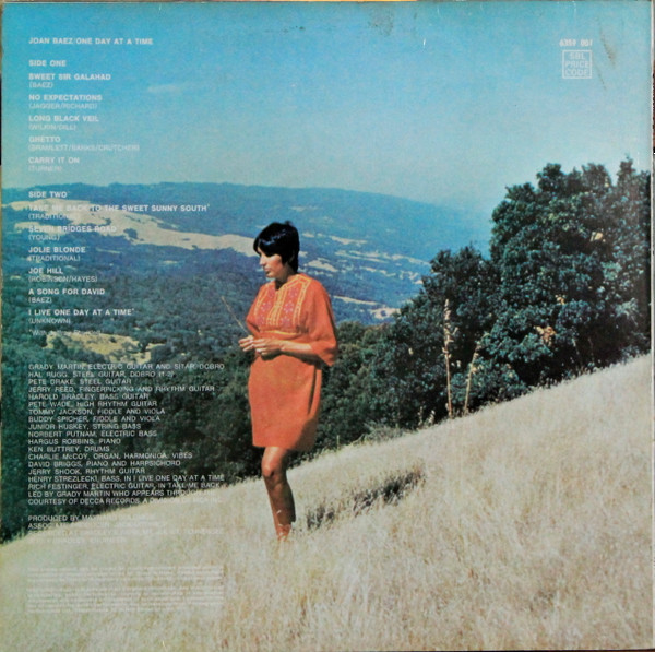 Joan Baez - One Day At A Time - Used Vinyl Record image 2
