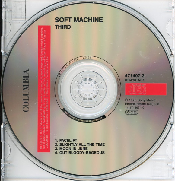 Soft Machine - Third - Used CD image 2