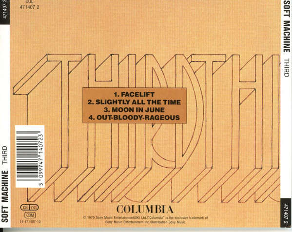 Soft Machine - Third - Used CD image 3