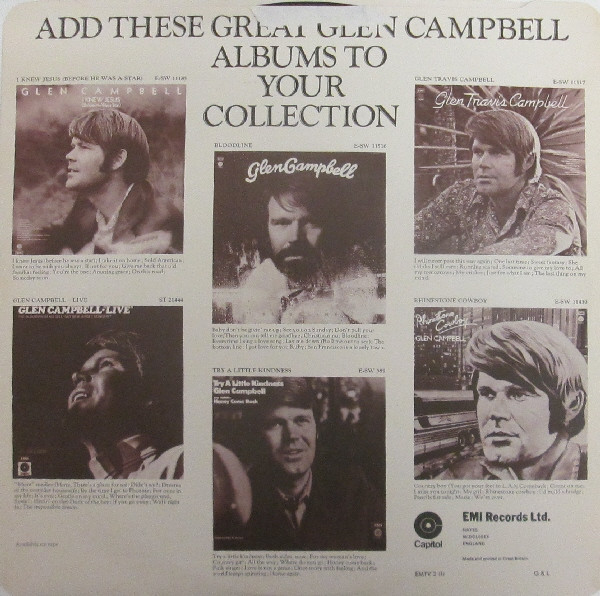 Glen Campbell - 's Twenty Golden Greats - Used Vinyl Record image 7