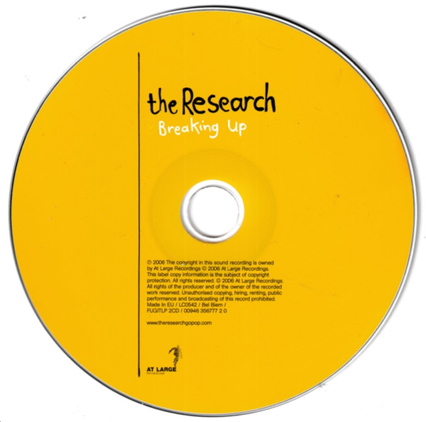 Research - Breaking Up - Used CD image 3