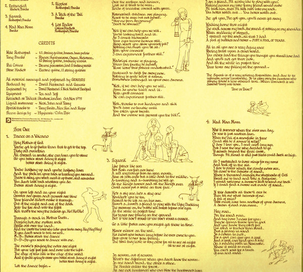 Genesis - A Trick Of The Tail - Used Vinyl Record lp image 2