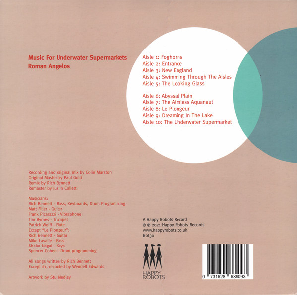 Roman Angelos - Music For Underwater Supermarkets - Used Vinyl Record image 2