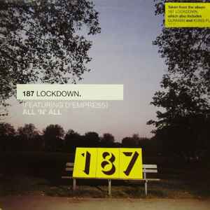 187 Lockdown - All 'n' All - Used Vinyl Record 12"