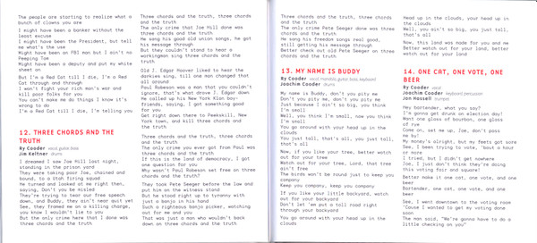Ry Cooder - My Name Is Buddy - Used CD image 29