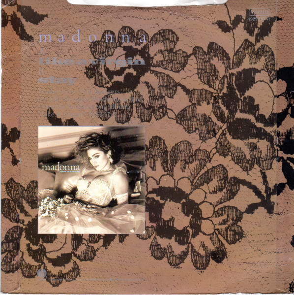 Madonna - Like A Virgin / Stay - Used Vinyl Record 7" image 2