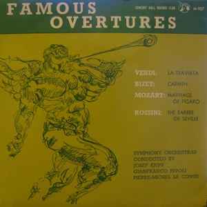 Georges Bizet / Wolf - Famous Overtures - Used Vinyl Record 7" image 1
