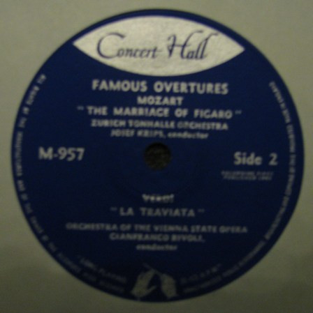 Georges Bizet / Wolf - Famous Overtures - Used Vinyl Record 7" image 4