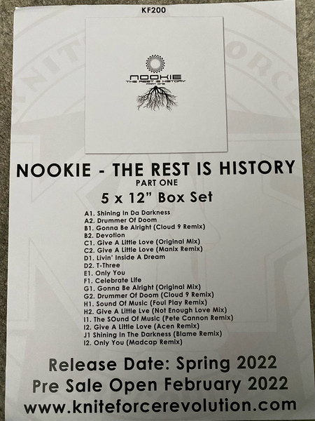 Nookie - Rest Is History Part One - Used Vinyl Record 12" image 2