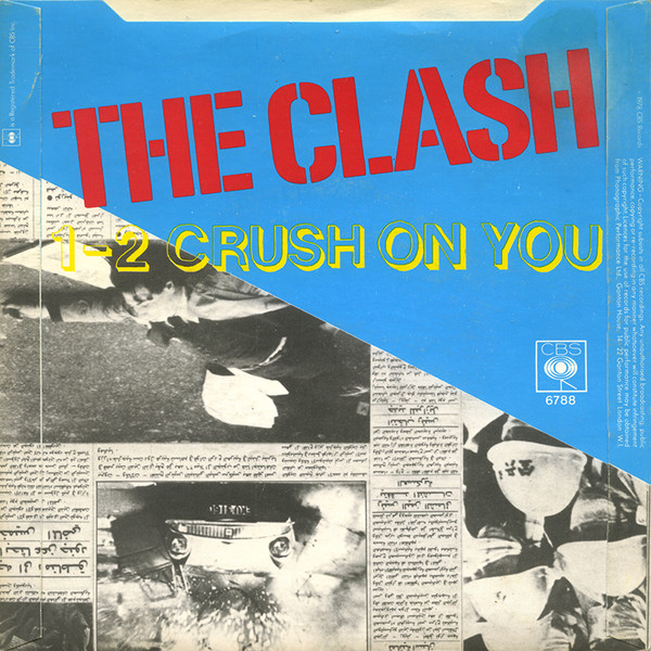Clash - Tommy Gun - Used Vinyl Record 7" image 2