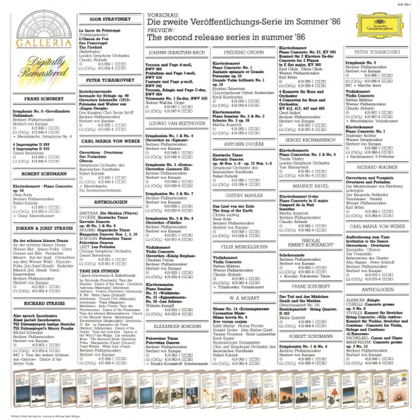 Wolfgang Amadeus Moz - Eine Kleine Nachtmusik / An Der Schonen, Blaue image 6