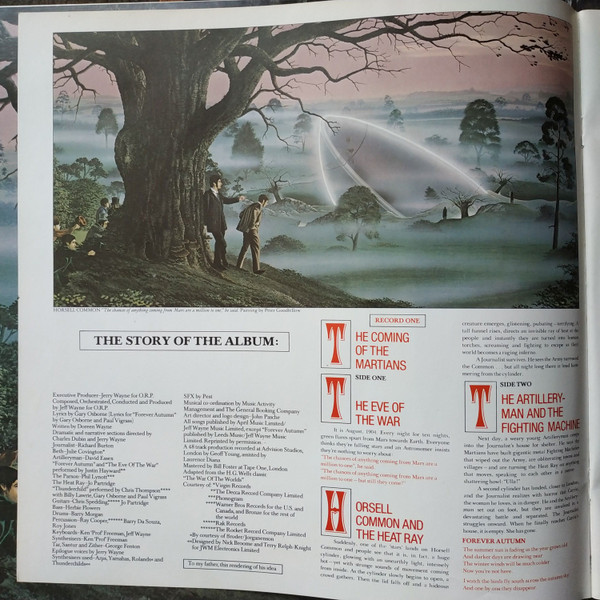 Jeff Wayne - 's Musical Version Of The War Of The Worlds - Used Vinyl image 10