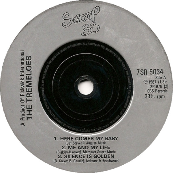 Tremeloes - Used Vinyl Record 7" image 3