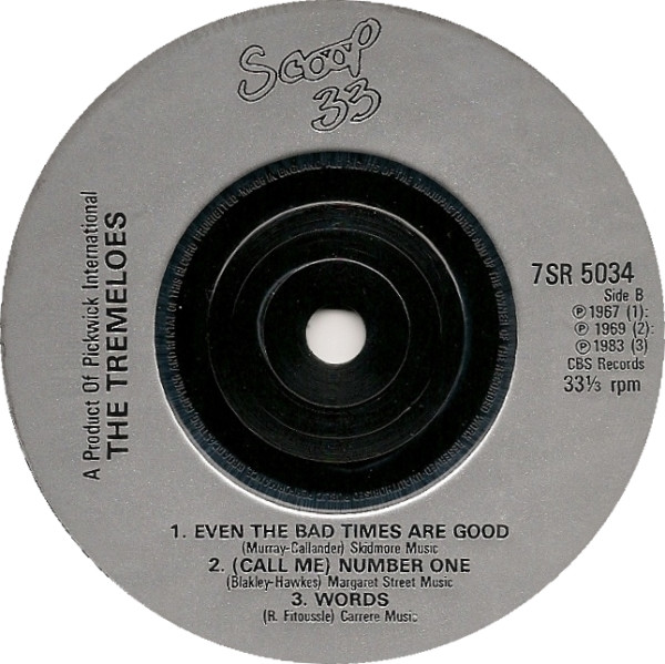 Tremeloes - Used Vinyl Record 7" image 4