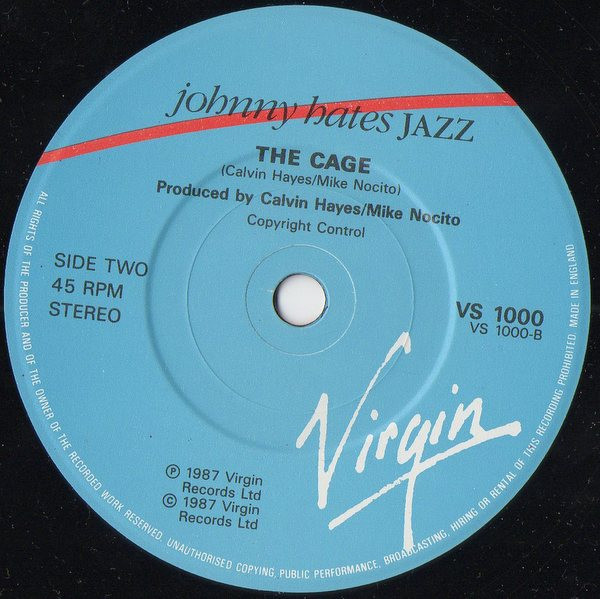 Johnny Hates Jazz - I Don't Want To Be A Hero - Used Vinyl Record 7" image 4