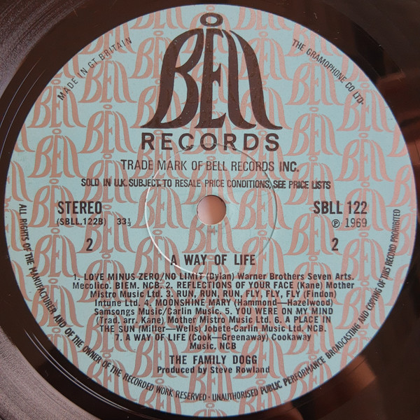 Family Dogg - A Way Of Life - Used Vinyl Record image 5