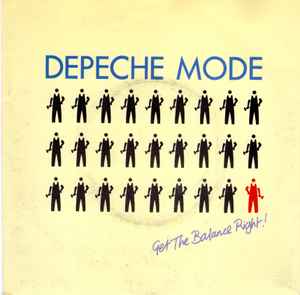 Depeche Mode - Get The Balance Right! - Used Vinyl Record 7" image 1