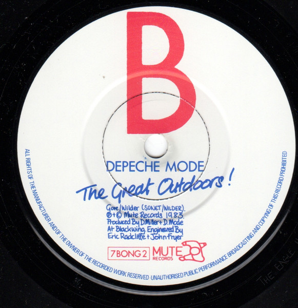Depeche Mode - Get The Balance Right! - Used Vinyl Record 7" image 4