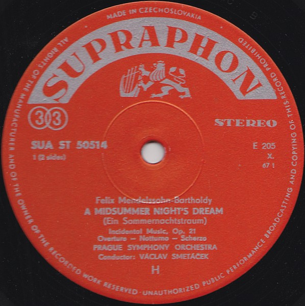 Felix Mendelssohn-Ba - A Midsummer Night's Dream / The Hebrides • M image 3