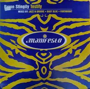 Byron Stingily - Testify - Used Vinyl Record 12" image 1