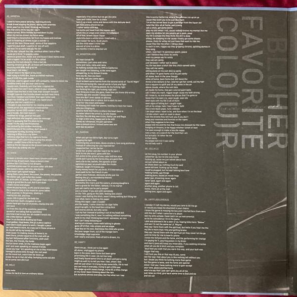 Blu - Her Favorite Colo(u)r - Vinyl Record image 3