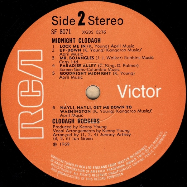 Clodagh Rodgers - Midnight Clodagh - Used Vinyl Record image 4