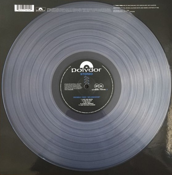 Friendly Fires - Inflorescent - Used Vinyl Record image 3