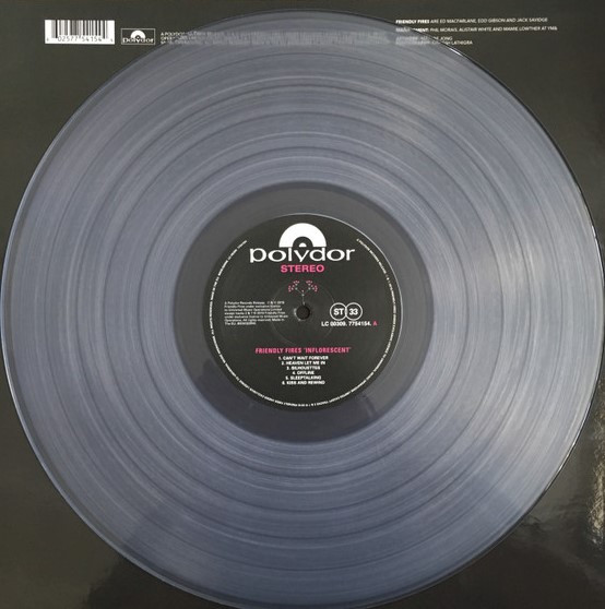 Friendly Fires - Inflorescent - Used Vinyl Record image 5