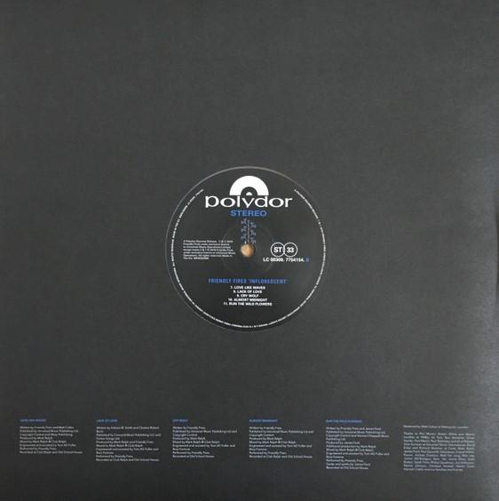 Friendly Fires - Inflorescent - Used Vinyl Record image 6