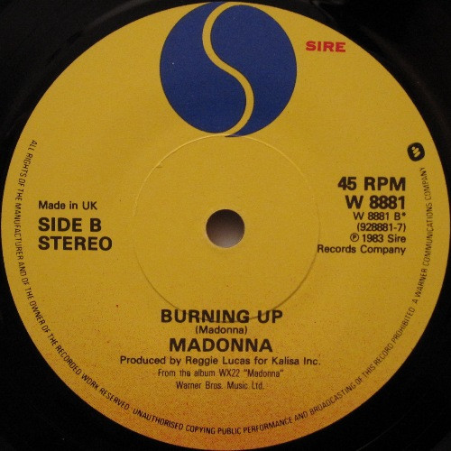 Madonna - Angel - Used Vinyl Record 7" image 4