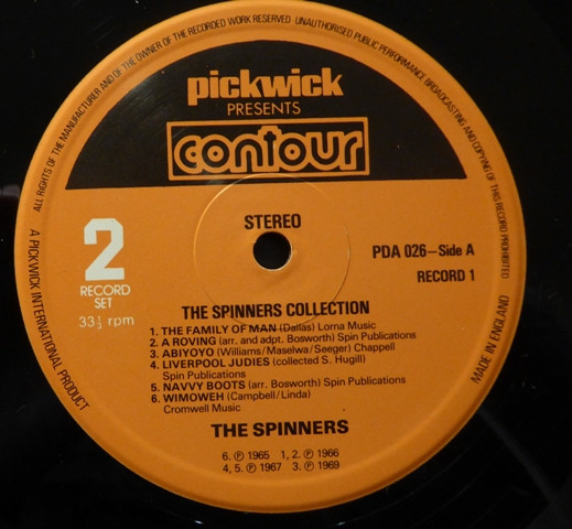 Spinners - Collection - Used Vinyl Record image 4