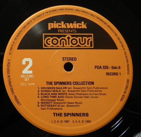 Spinners - Collection - Used Vinyl Record image 5