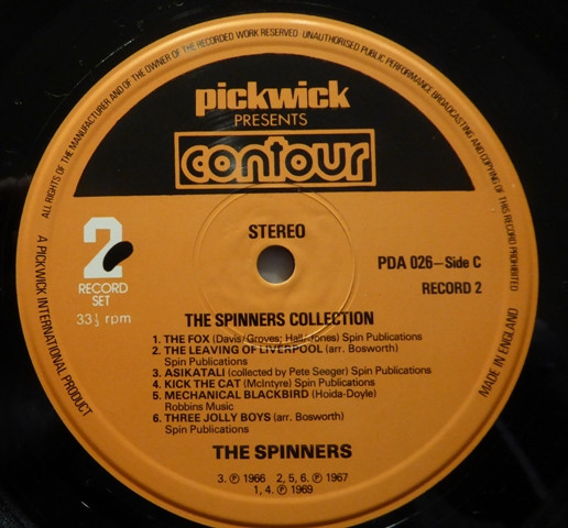 Spinners - Collection - Used Vinyl Record image 6