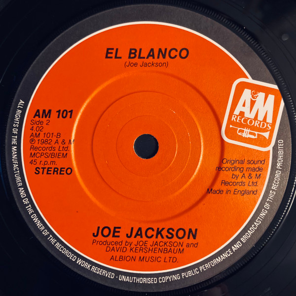 Joe Jackson - Breaking Us In Two - Used Vinyl Record 7" image 4