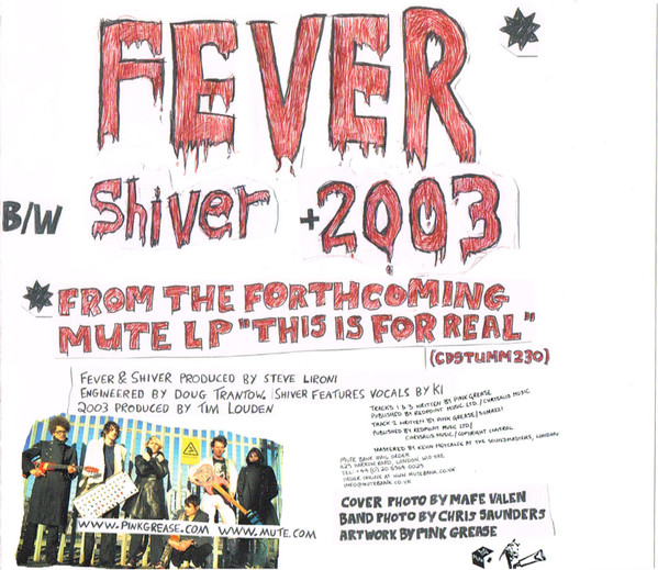 Pink Grease - Fever - Used CD image 2